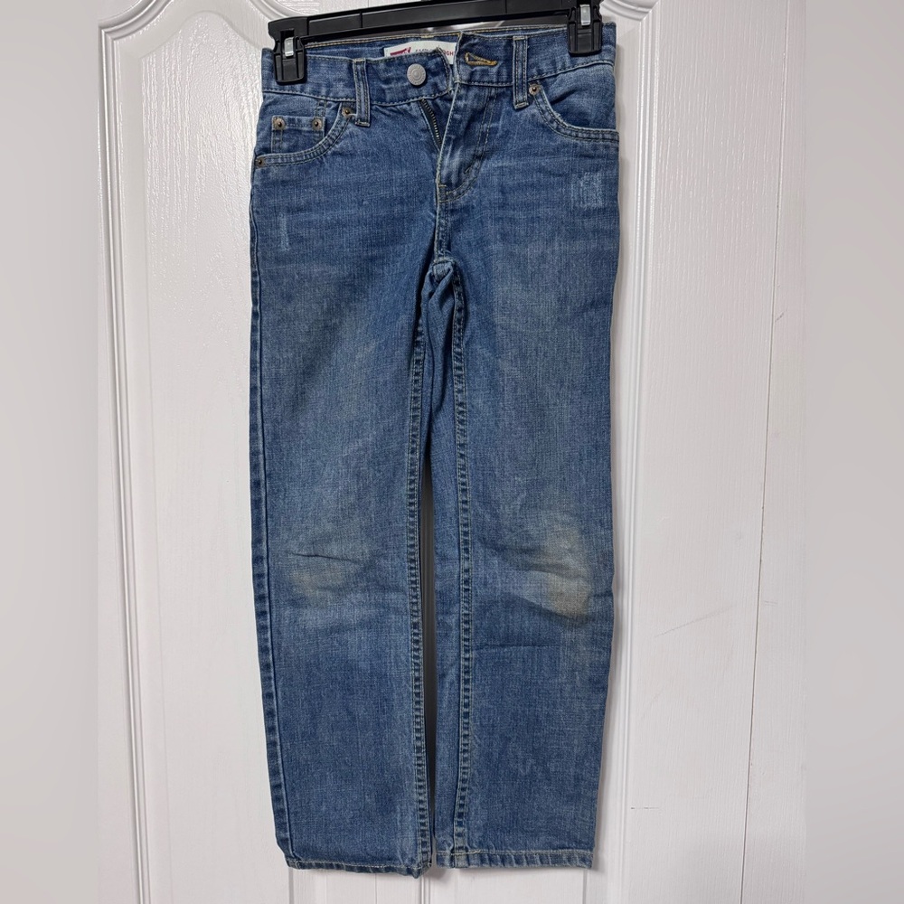 Boys size 8 slim Levi’s 514 straight jeans